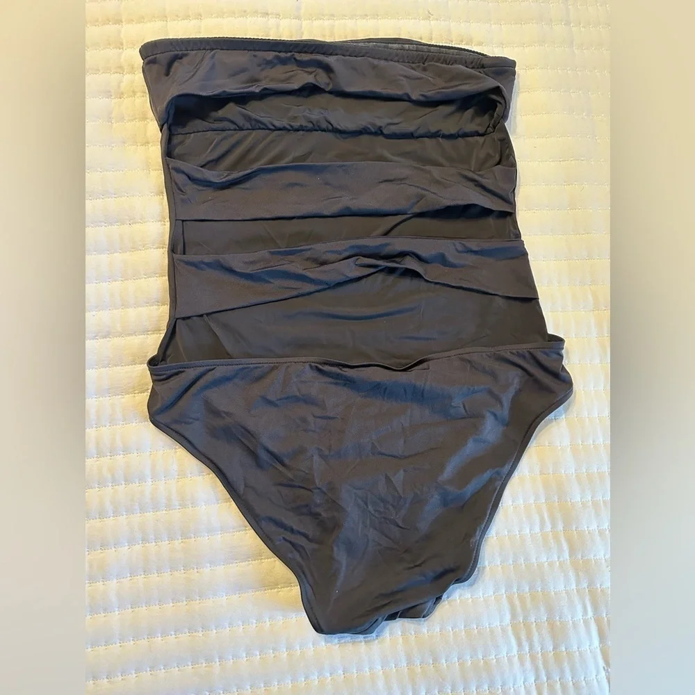 Onia One Piece Swimsuit Black No Tags Size Small/Medium ?(b5 - Picture 10 of 13